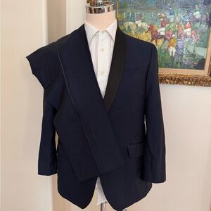 Ted Baker London Endurance Josh Trim Fit Navy Shawl Lapel Tuxedo Size 40 S $1098